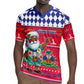 Afro Haiti Christmas Rugby Jersey Haitian Santa Jwaye Nwel - African Pride