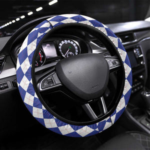 Afro Haiti Christmas Steering Wheel Cover Haitian Santa Jwaye Nwel - African Pride