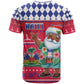 Afro Haiti Christmas T shirt Haitian Santa Jwaye Nwel - African Pride
