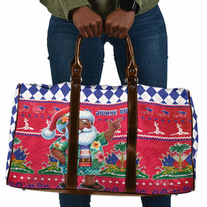 Afro Haiti Christmas Travel Bag Haitian Santa Jwaye Nwel