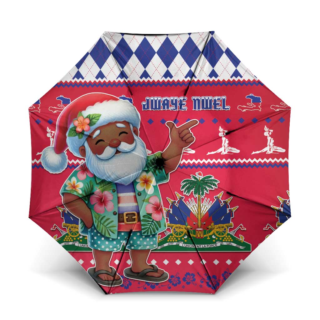 Afro Haiti Christmas Umbrella Haitian Santa Jwaye Nwel