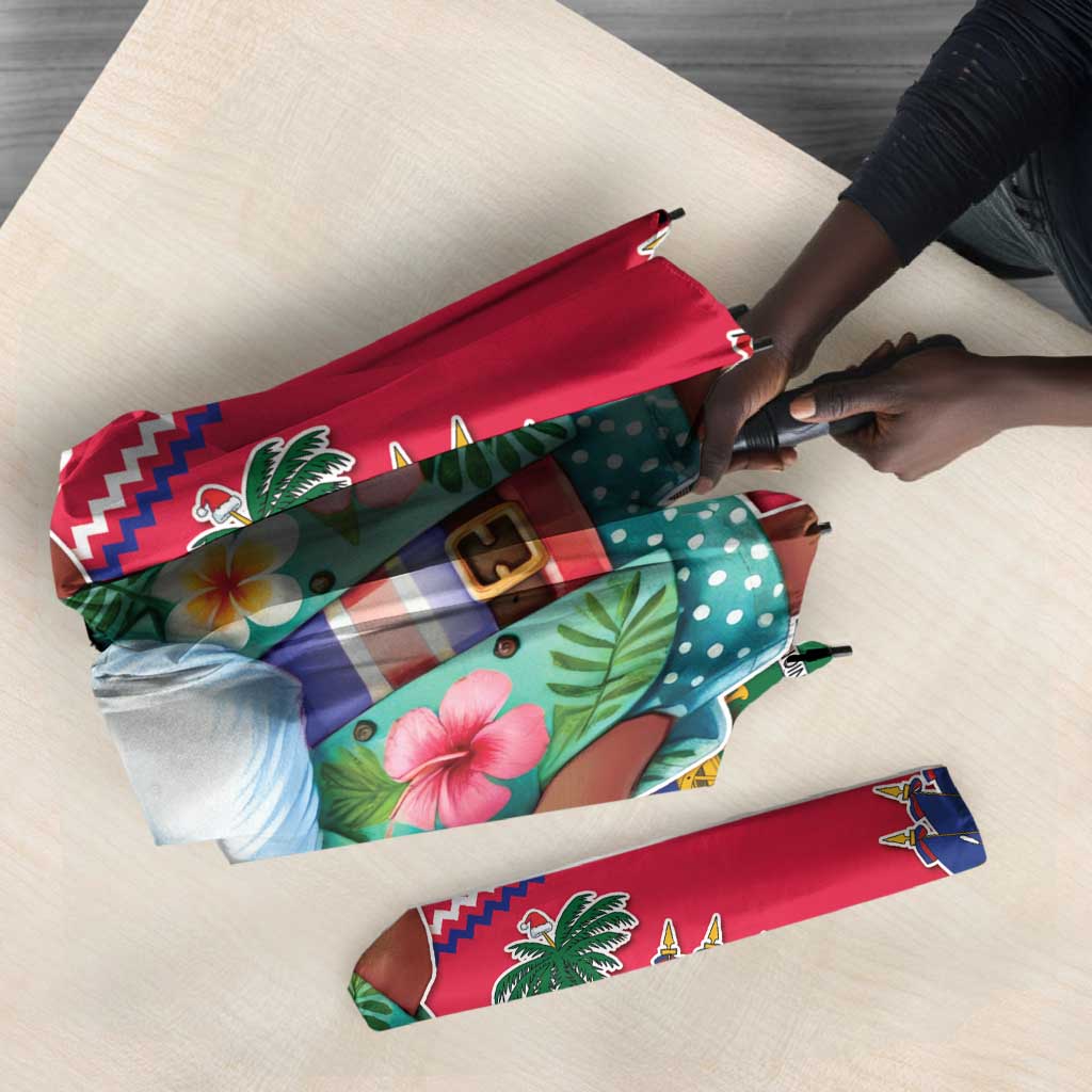 Afro Haiti Christmas Umbrella Haitian Santa Jwaye Nwel
