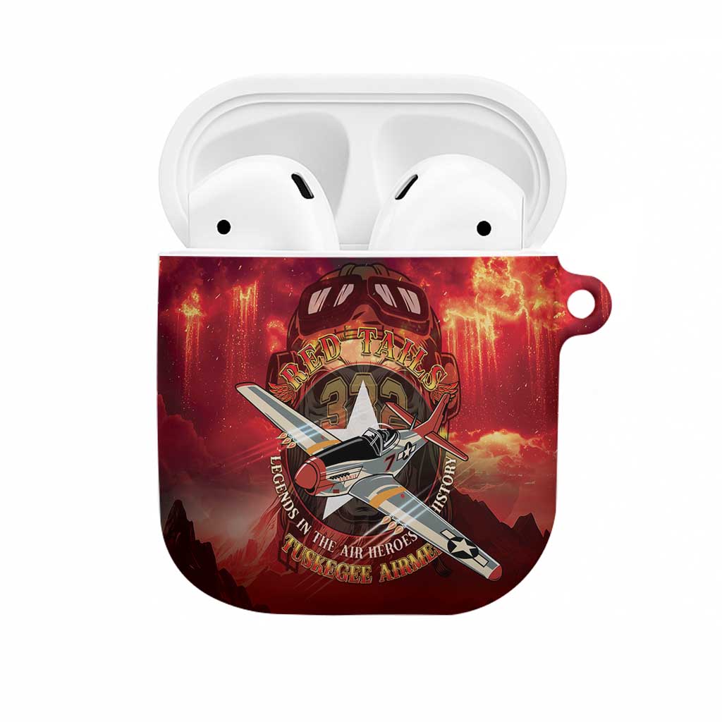 Red Tails Tuskegee Airmen AirPods Case Honoring The Legend