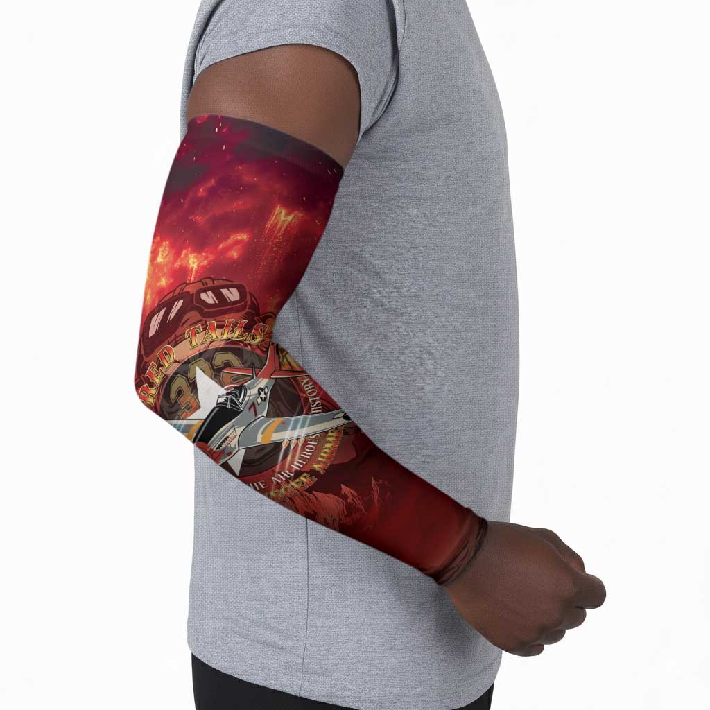 Red Tails Tuskegee Airmen Arm Sleeves Honoring The Legend