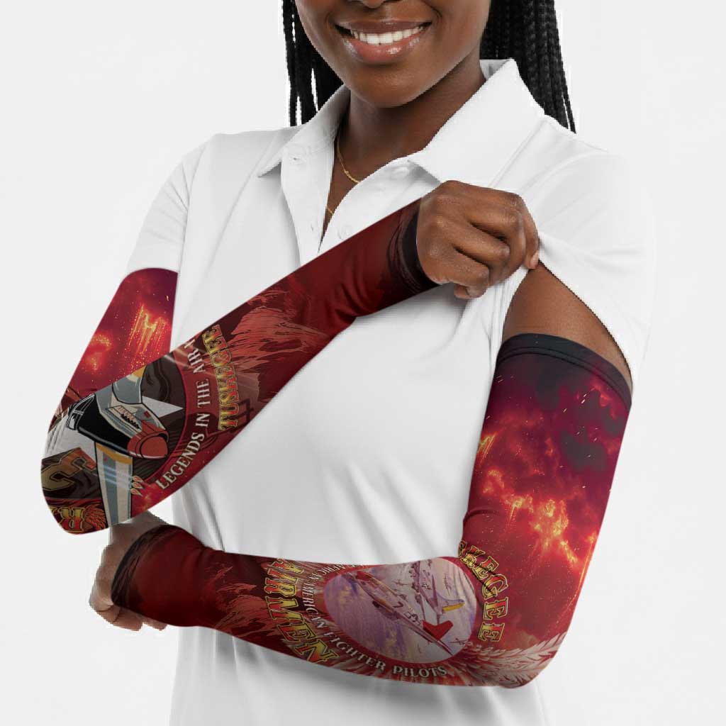 Red Tails Tuskegee Airmen Arm Sleeves Honoring The Legend