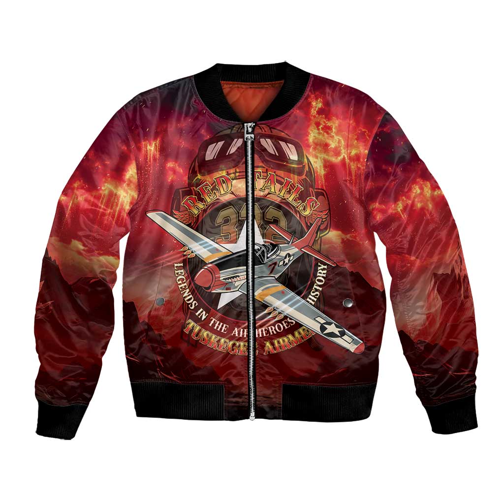 Red Tails Tuskegee Airmen Bomber Jacket Honoring The Legend