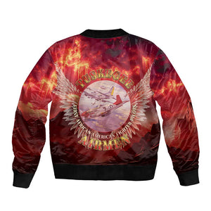 Red Tails Tuskegee Airmen Bomber Jacket Honoring The Legend