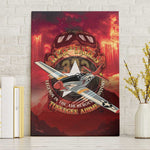 Red Tails Tuskegee Airmen Canvas Wall Art Honoring The Legend