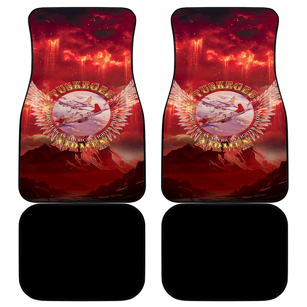 Red Tails Tuskegee Airmen Car Mats Honoring The Legend