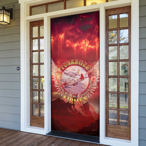 Red Tails Tuskegee Airmen Door Cover Honoring The Legend