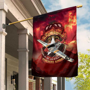 Red Tails Tuskegee Airmen Garden Flag Honoring The Legend