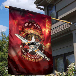 Red Tails Tuskegee Airmen Garden Flag Honoring The Legend