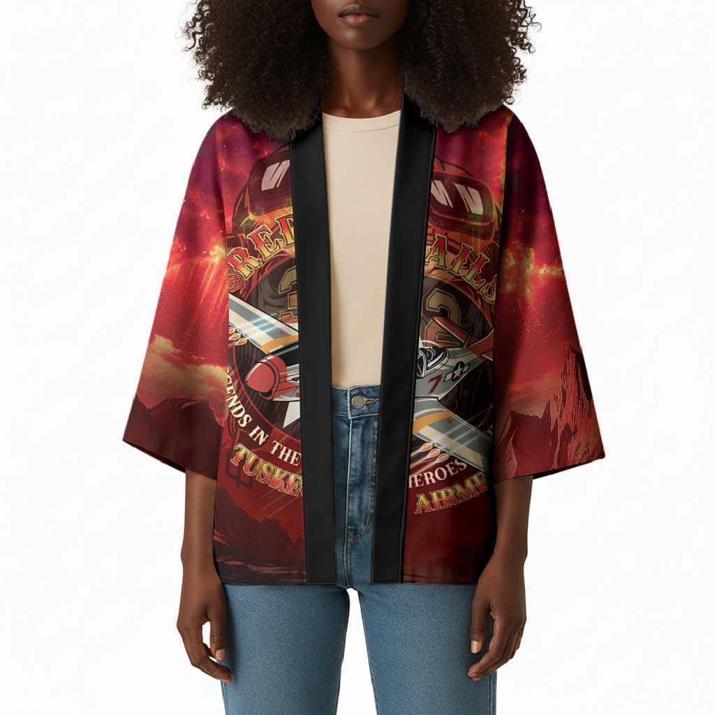 Red Tails Tuskegee Airmen Kimono Honoring The Legend