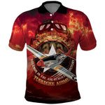 Red Tails Tuskegee Airmen Polo Shirt Honoring The Legend