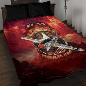 Red Tails Tuskegee Airmen Quilt Bed Set Honoring The Legend