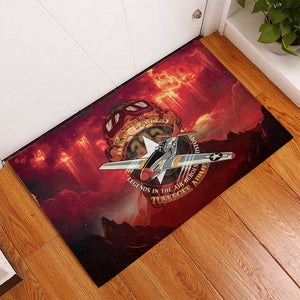 Red Tails Tuskegee Airmen Rubber Doormat Honoring The Legend