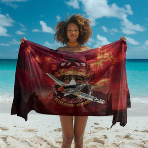 Red Tails Tuskegee Airmen Sarong Honoring The Legend