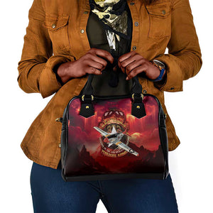 Red Tails Tuskegee Airmen Shoulder Handbag Honoring The Legend