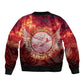 Red Tails Tuskegee Airmen Sleeve Zip Bomber Jacket Honoring The Legend