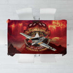 Red Tails Tuskegee Airmen Tablecloth Honoring The Legend