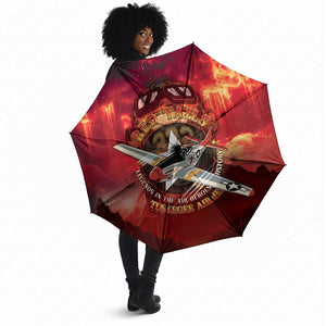 Red Tails Tuskegee Airmen Umbrella Honoring The Legend