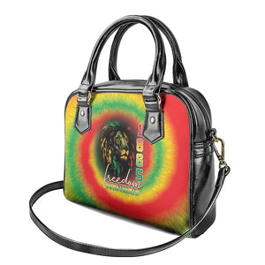 Juneteenth Freedom Day Shoulder Handbag Reggae Tie Dye Style