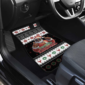 South Africa Christmas Car Mats Hip Hop Santa Claus