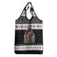South Africa Christmas Grocery Bag Hip Hop Santa Claus