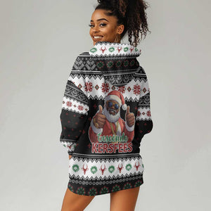 South Africa Christmas Hoodie Dress Hip Hop Santa Claus