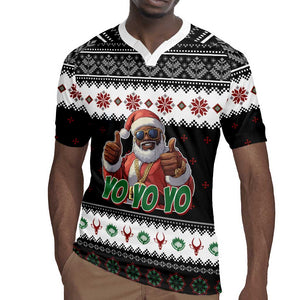 South Africa Christmas Rugby Jersey Hip Hop Santa Claus