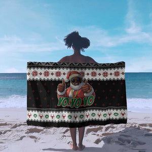 South Africa Christmas Sarong Hip Hop Santa Claus