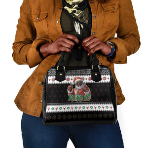 South Africa Christmas Shoulder Handbag Hip Hop Santa Claus