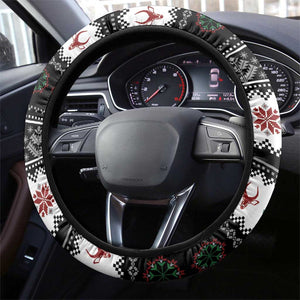 South Africa Christmas Steering Wheel Cover Hip Hop Santa Claus