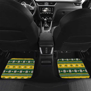 South Africa Christmas Car Mats Funny Santa Riding Springbok