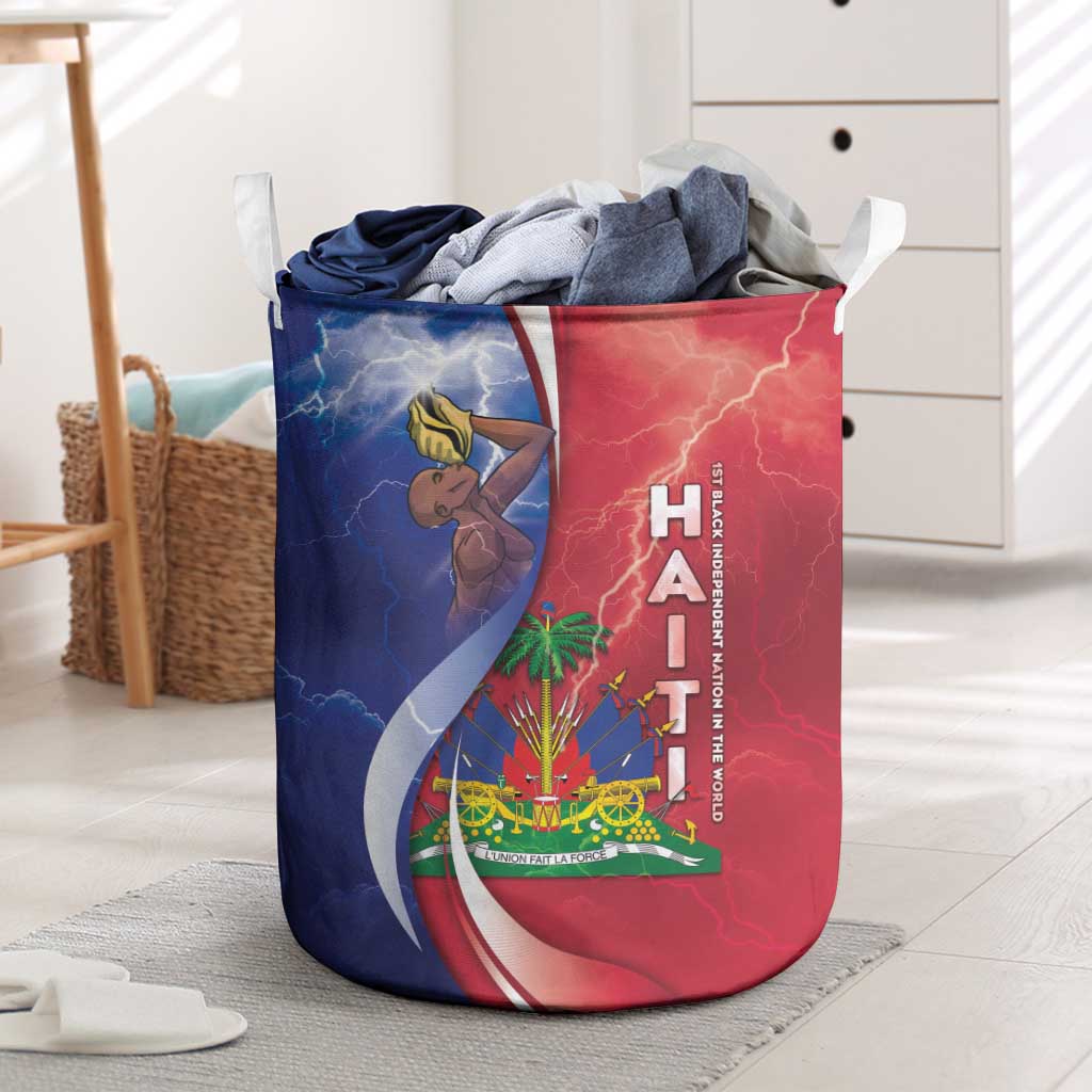 Haiti Independence Day Laundry Basket The First Black Independent Nation - African Pride