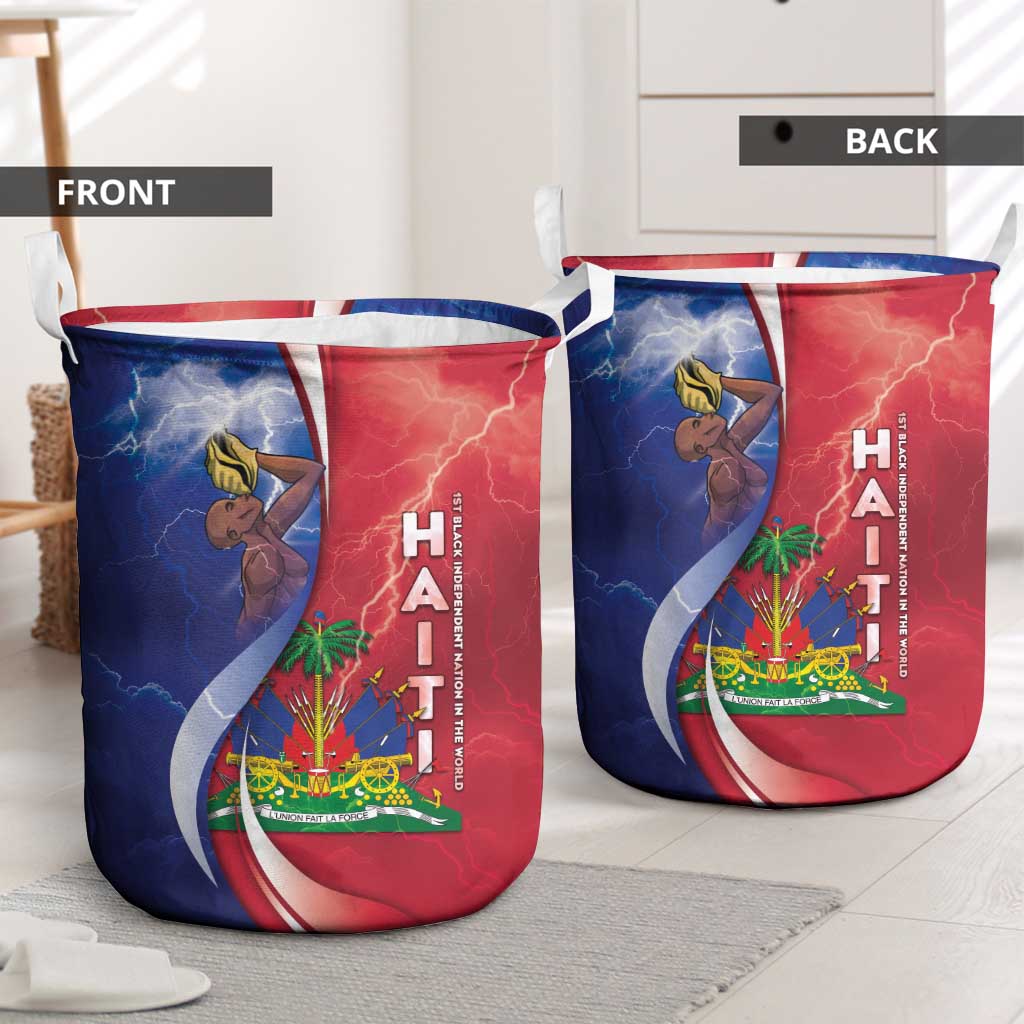 Haiti Independence Day Laundry Basket The First Black Independent Nation - African Pride