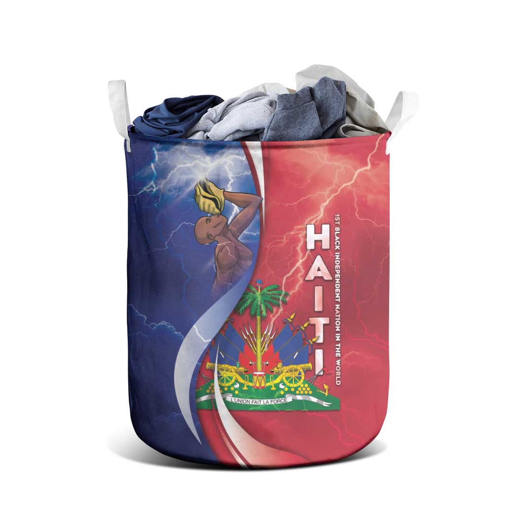 Haiti Independence Day Laundry Basket The First Black Independent Nation - African Pride