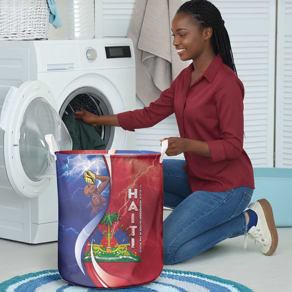 Haiti Independence Day Laundry Basket The First Black Independent Nation - African Pride