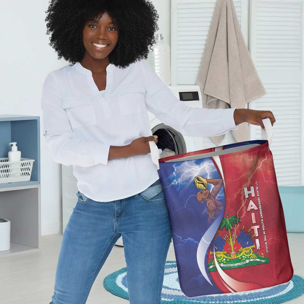 Haiti Independence Day Laundry Basket The First Black Independent Nation - African Pride