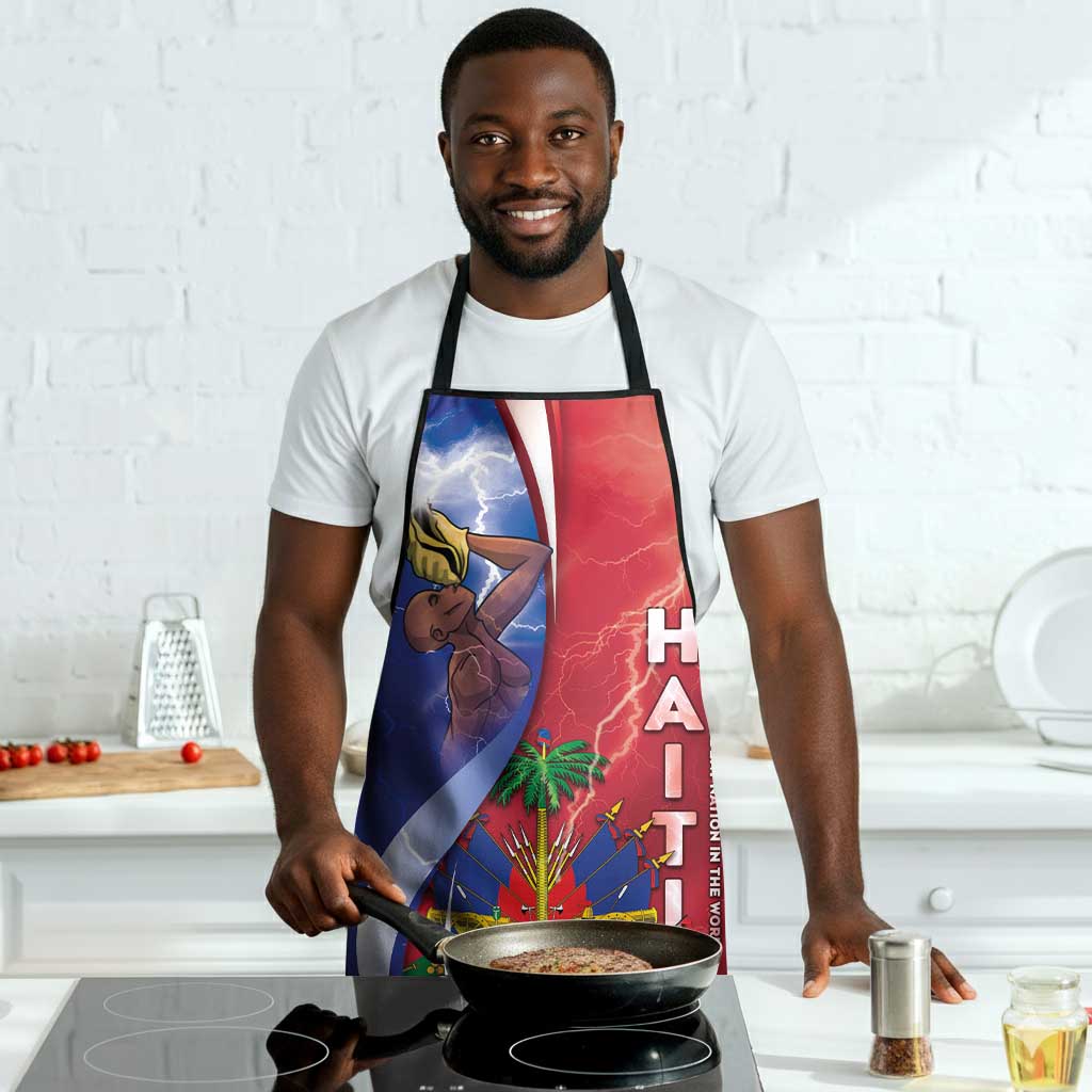 Haiti Independence Day Apron The First Black Independent Nation