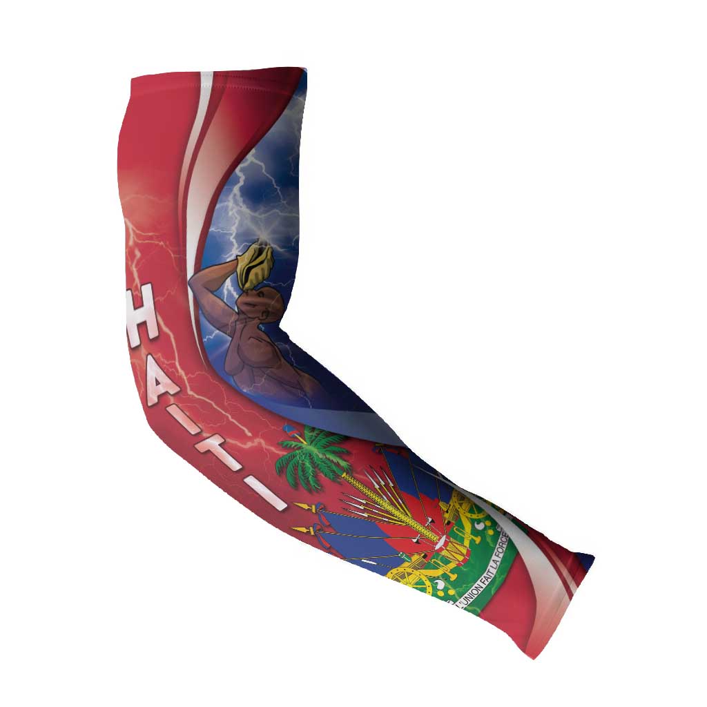Haiti Independence Day Arm Sleeves The First Black Independent Nation