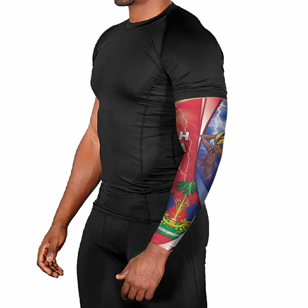 Haiti Independence Day Arm Sleeves The First Black Independent Nation