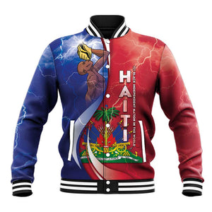 Haiti Independence Day Baseball Jacket The First Black Independent Nation - African Pride