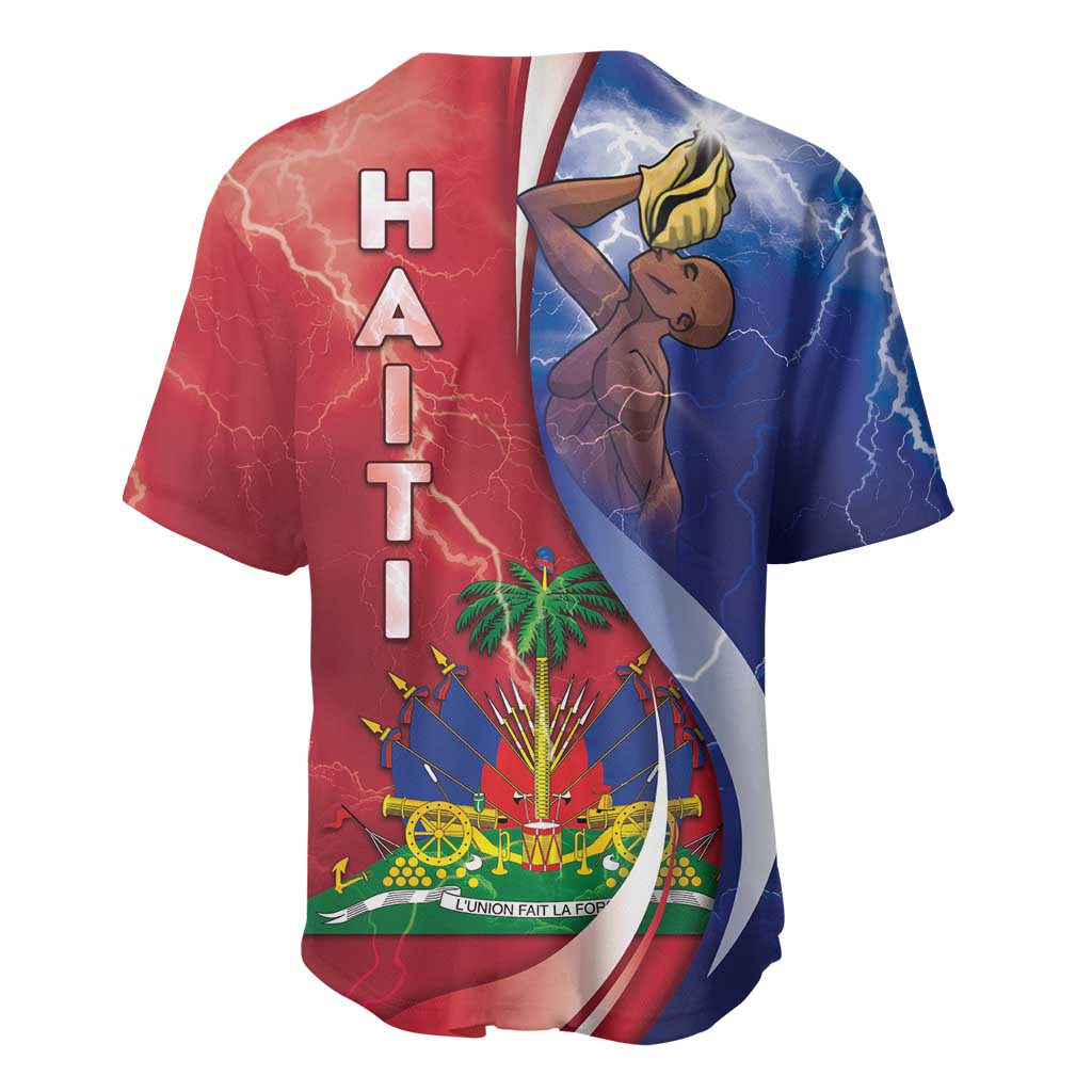 Haiti Independence Day Baseball Jersey The First Black Independent Nation LT05