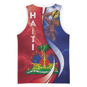 Haiti Independence Day Basketball Jersey The First Black Independent Nation - African Pride