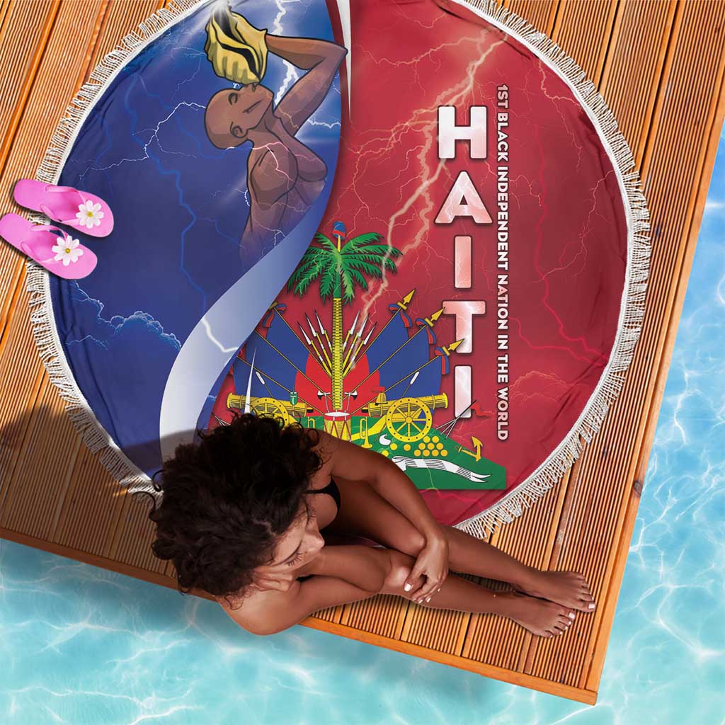 Haiti Independence Day Beach Blanket The First Black Independent Nation - African Pride