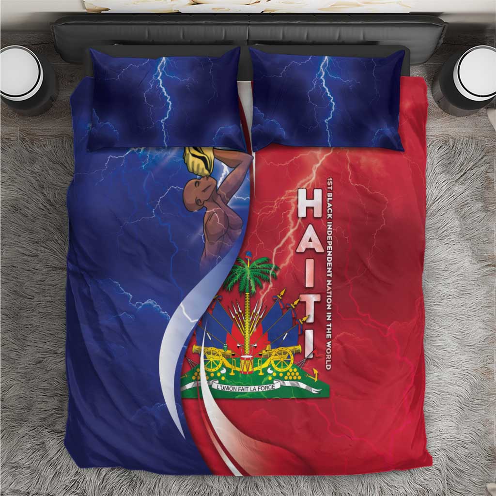 Haiti Independence Day Bedding Set The First Black Independent Nation - African Pride