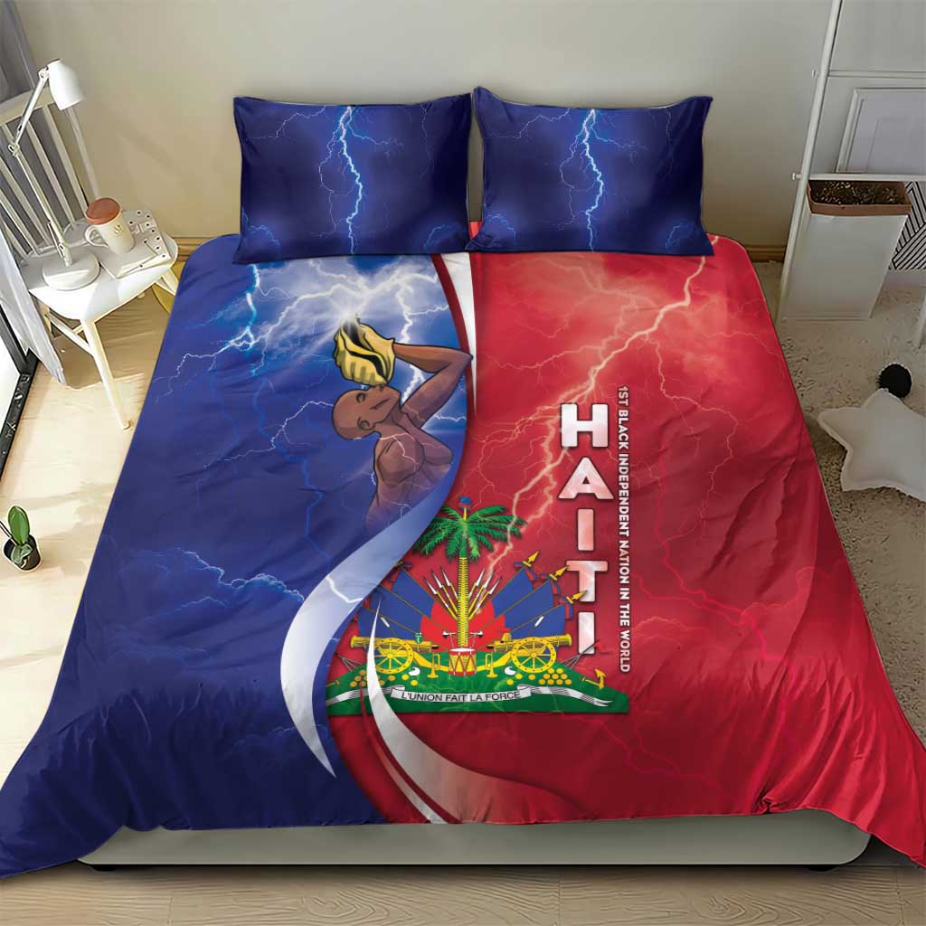 Haiti Independence Day Bedding Set The First Black Independent Nation - African Pride