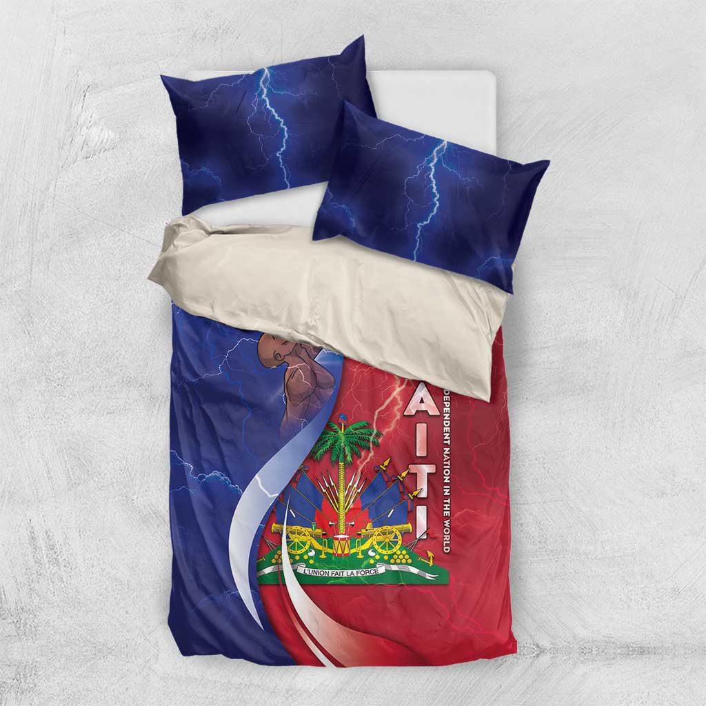 Haiti Independence Day Bedding Set The First Black Independent Nation - African Pride