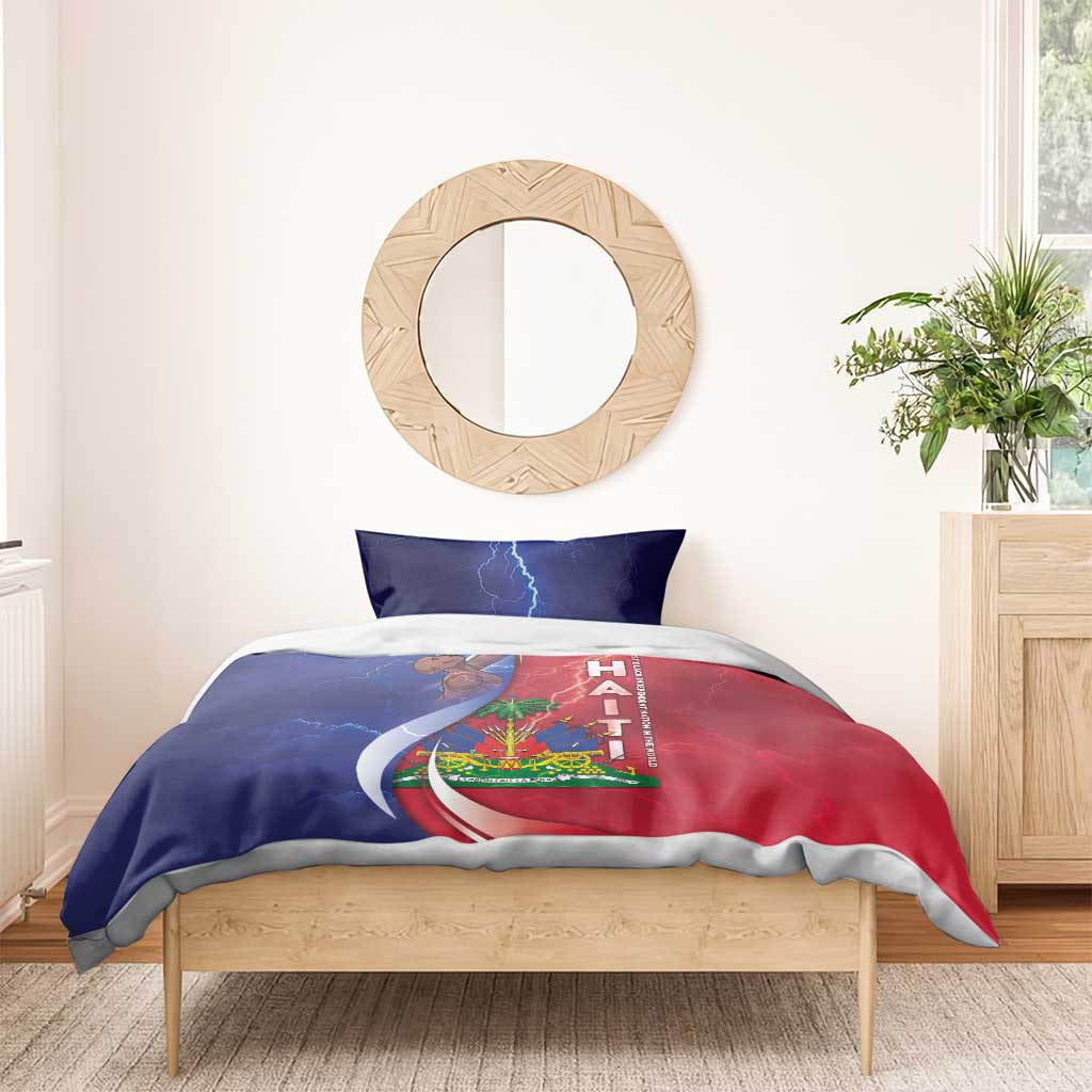 Haiti Independence Day Bedding Set The First Black Independent Nation - African Pride